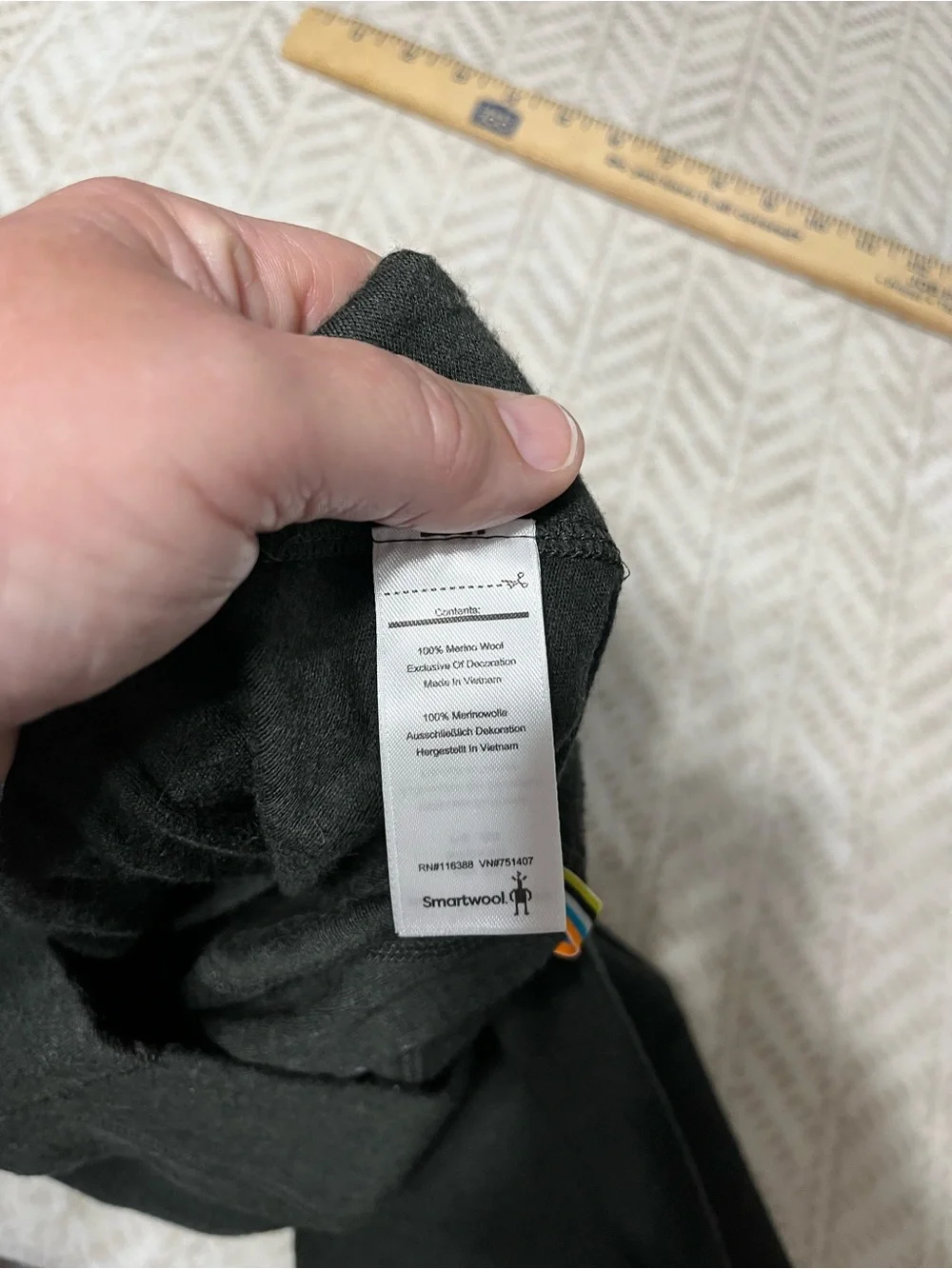 Smartwool Men’s Black Thermal Base Layer Leggings Medium